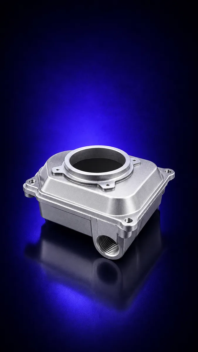 Aluminium cast component 1