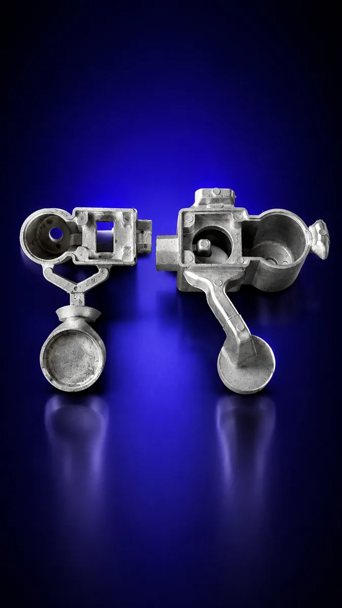 Aluminium cast component 5