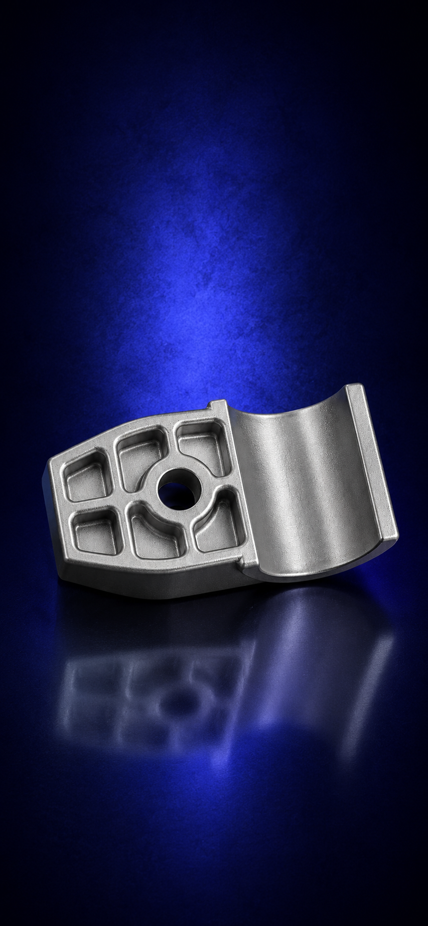 Aluminium cast component 17