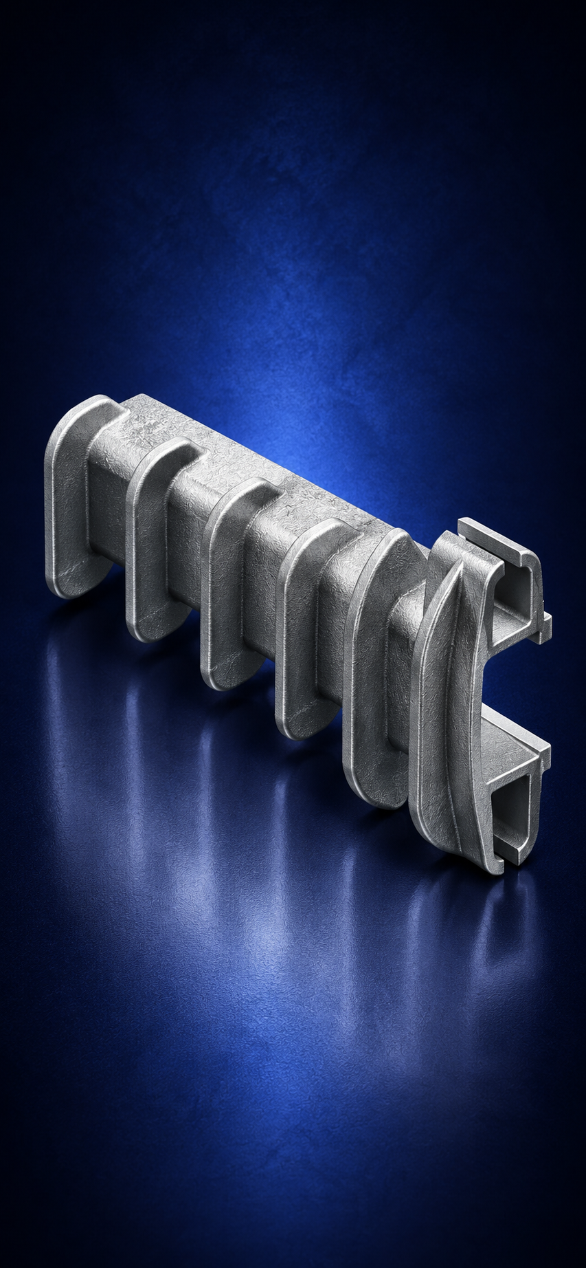 Aluminium cast component 22