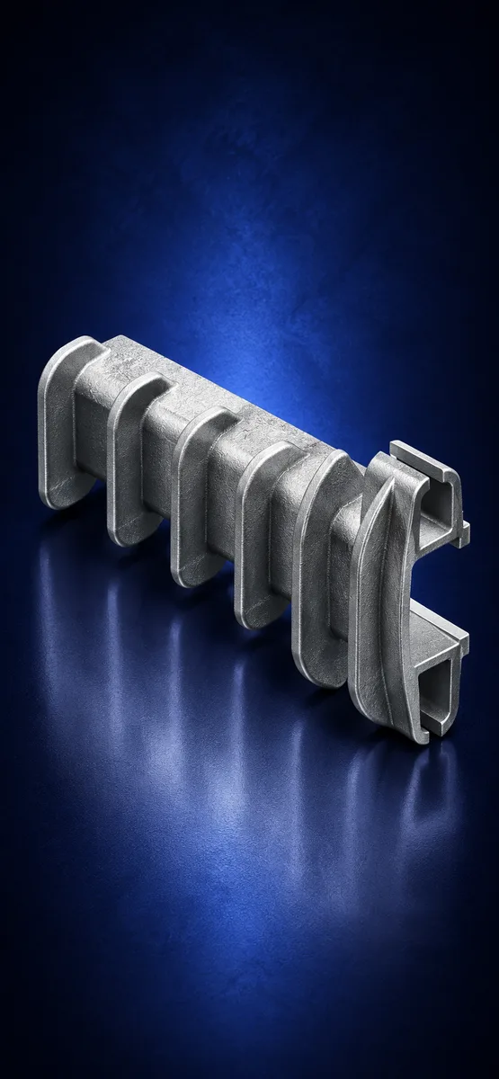 Aluminium cast component 22