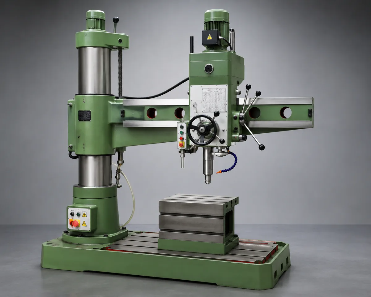 Radial drilling machine